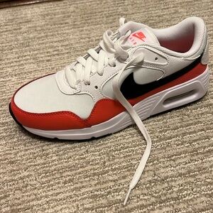 **NEW** Nike Air Max SC White/Black/Magic Ember — size 9